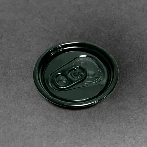 202 Black CDL/ise Ends/Lids for Standard 330/440/500ml (sleeve)