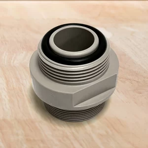 Male to Male 1.5-inch RJT to 2-inch BSP adapters