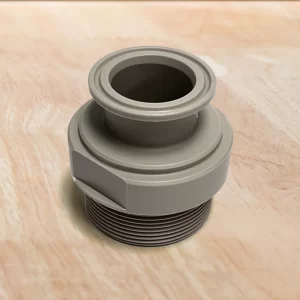 TRICLAMP  to 2-inch BSP adapter