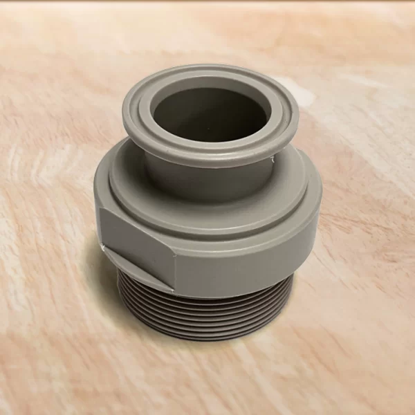 TRICLAMP  to 2-inch BSP adapter