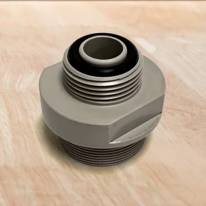Male to Male 1-inch RJT to 2-inch BSP adapters